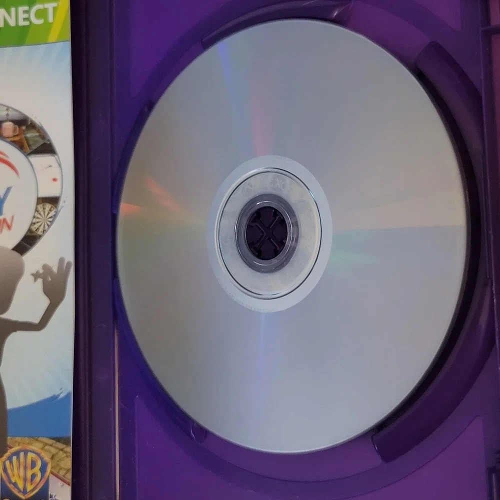 Game Party in Motion XBOX 360 KINECT WB games Arcade Games Complete w/ Manual